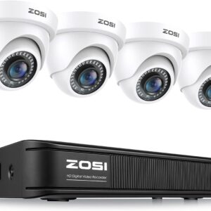ZOSI 1080P H.265+ Home Security Camera System