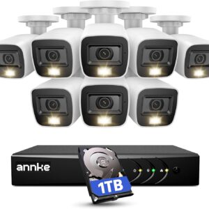 ANNKE 3K Lite Wired Security Camera System with AI