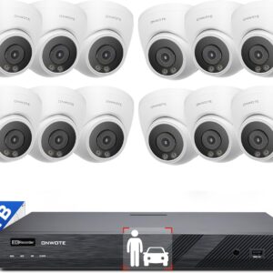 ONWOTE 16 Channel NVR PoE Security Camera System
