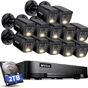 ANNKE 16 Channel Security Camera System HD-TVI 1080P Lite Video DVR