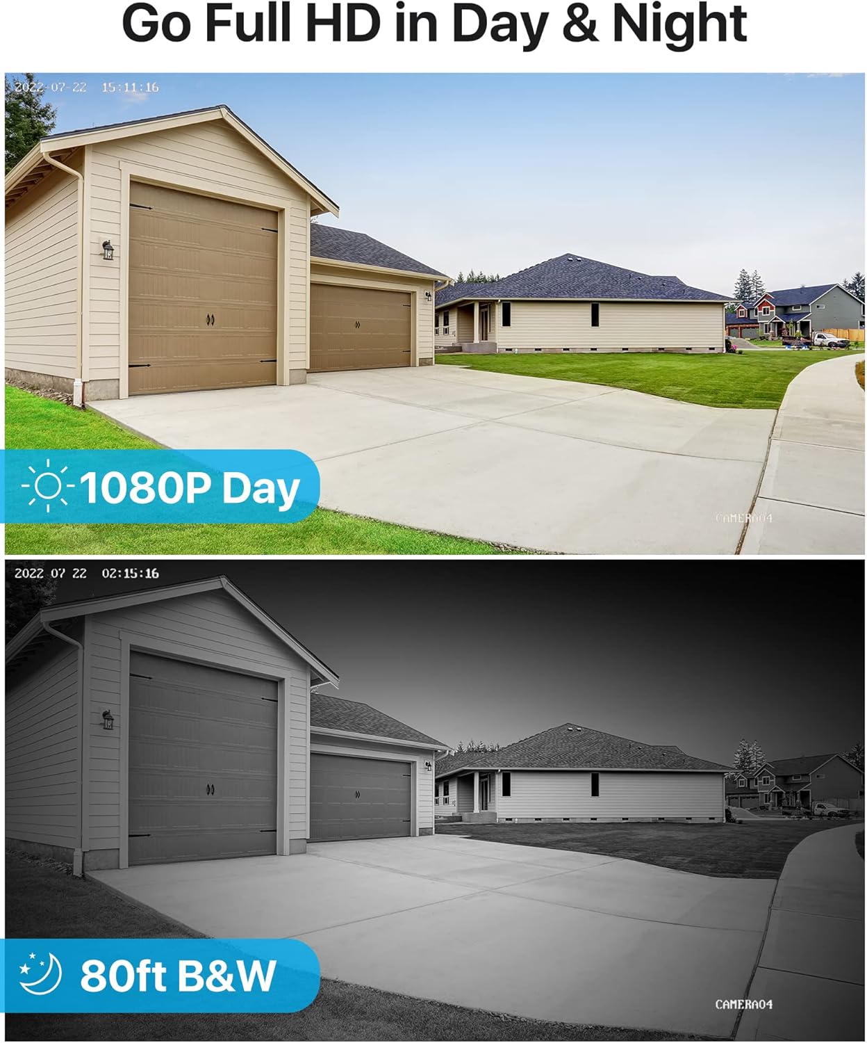 ZOSI 1080P H.265+ Home Security Camera System - Image 2